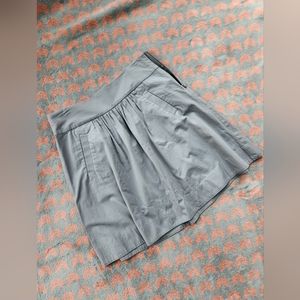 J. Crew Cotton Gray Circle Dress Size 6